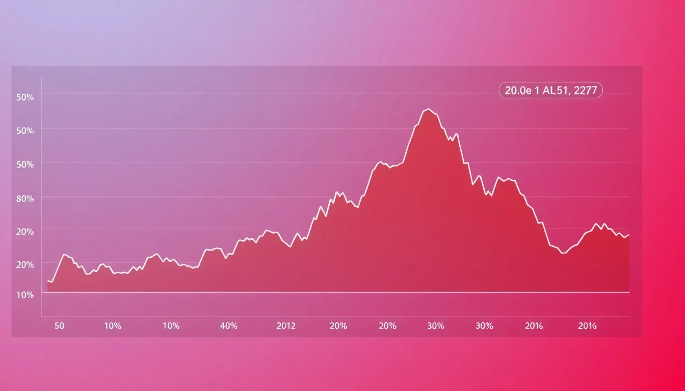 Beispielchart mit 50-Tage und 200-Tage gleitenden Durchschnitten.